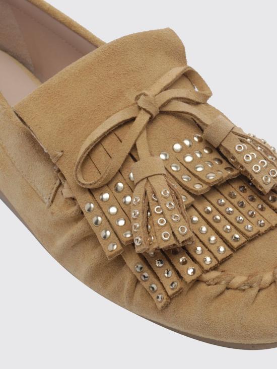 26FW 스튜어트 와이츠먼 로퍼 SO285 Z4G Beige - STUART WEITZMAN