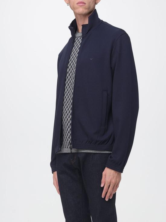 26FW 엠포리오 아르마니 터틀넥 EM006320AF27655 UB118 Blue - EMPORIO ARMANI