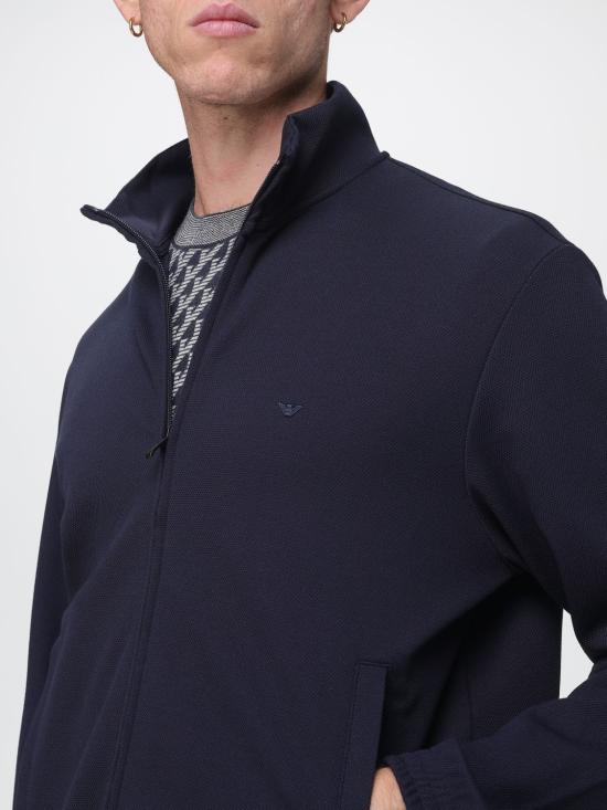 26FW 엠포리오 아르마니 터틀넥 EM006320AF27655 UB118 Blue - EMPORIO ARMANI