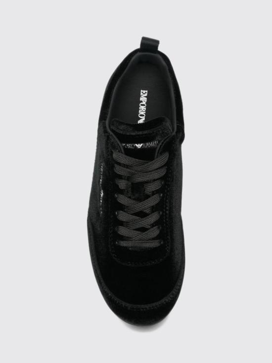 26FW 엠포리오 아르마니 스니커즈 EW005078AF14380 UC001 Black - EMPORIO ARMANI