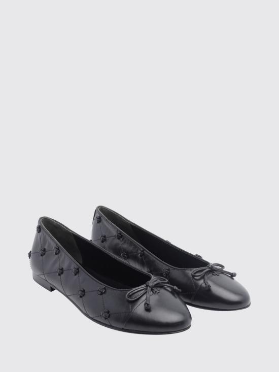 26FW 토리버치 플랫 슈즈 187846 006 Black - TORY BURCH