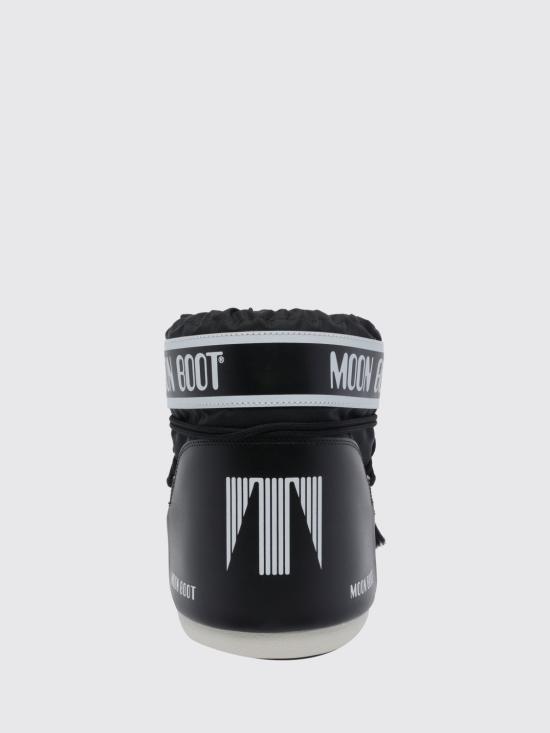 26FW 문부츠 아이콘 나일론 로우 부츠 1409340 N001 Black - MOON BOOT