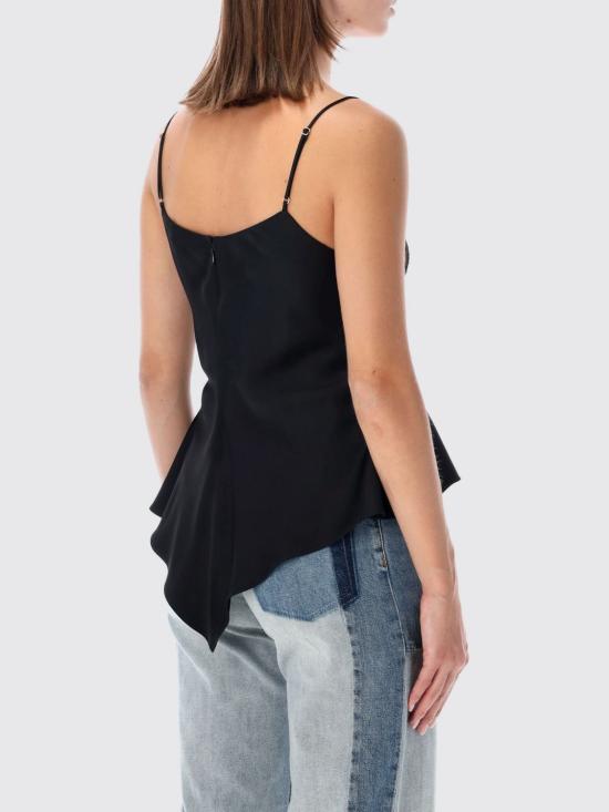 26FW 스텔라 맥카트니 탑 6T03183FU302 1000 Black - STELLA MCCARTNEY