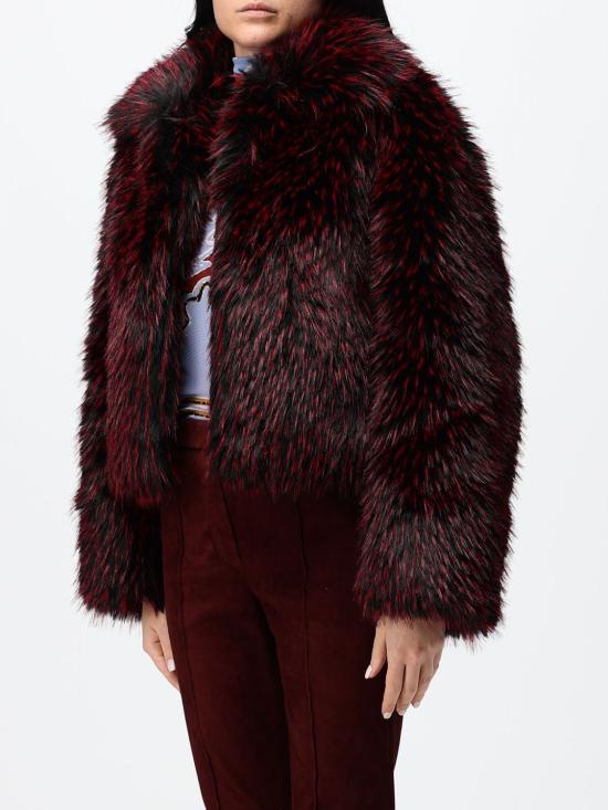 26FW 다이앤 본 퍼스텐버그 코트 O051AFUR TITRD Burgundy - DIANE VON FURSTENBERG