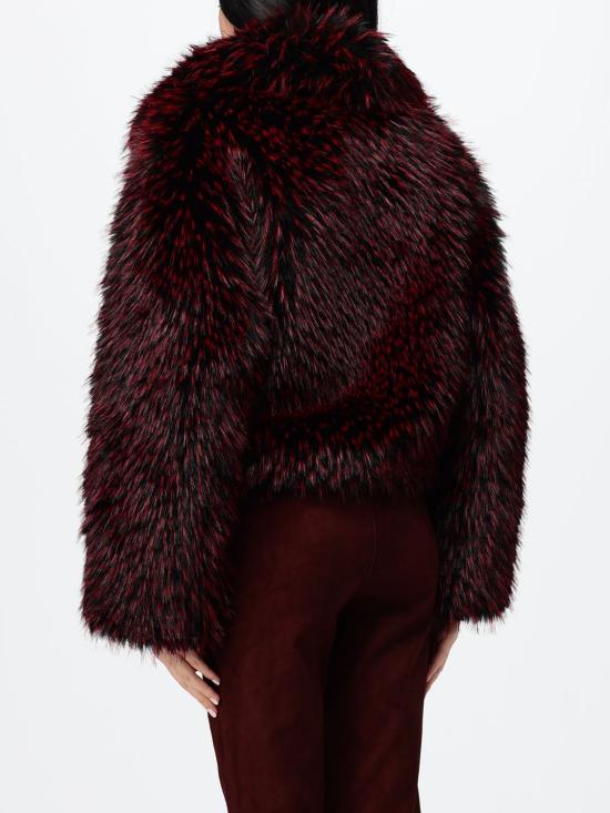 26FW 다이앤 본 퍼스텐버그 코트 O051AFUR TITRD Burgundy - DIANE VON FURSTENBERG