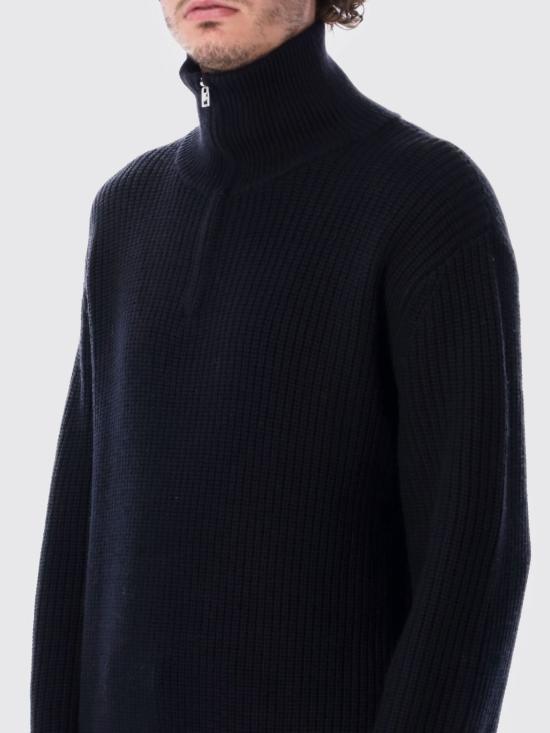 26FW 아페쎄 집업 니트 H23505WVAXU IAK Blue - A.P.C.