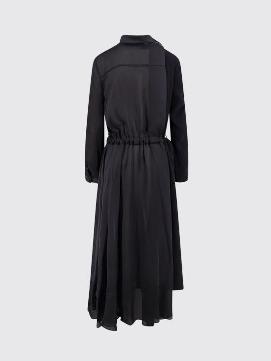 26FW 사카이 롱 원피스 2608710 001 Black - SACAI