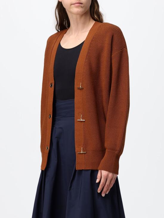 26FW 엘리자베타프랜치 스웨터 MK01S66E2 FH3 Earth - ELISABETTA FRANCHI