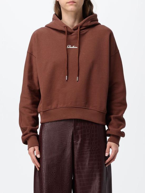 26FW 디스클레이머 스웨터 55850 CIOCCOLATO Brown