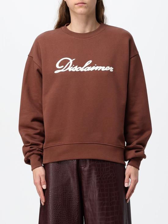 26FW 디스클레이머 스웨터 55851 CIOCCOLATO Brown
