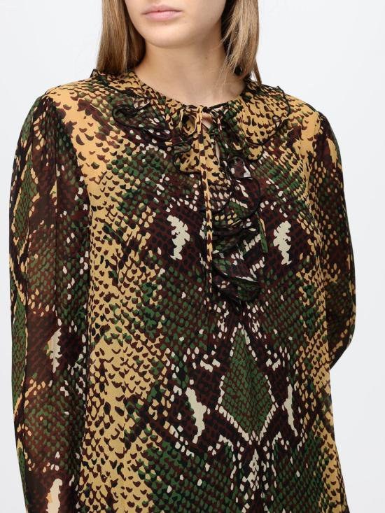 26FW 다이앤 본 퍼스텐버그 탑 B035AVGGT SEPCY Green - DIANE VON FURSTENBERG