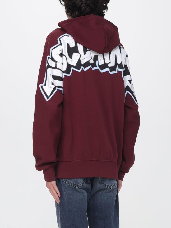 26FW 디스클레이머 후드 티셔츠 55700 BORDEAUX Burgundy - DISCLAIMER