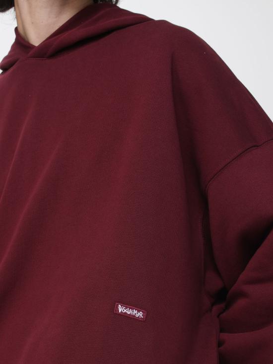 26FW 디스클레이머 후드 티셔츠 55715 BORDEAUX Burgundy - DISCLAIMER