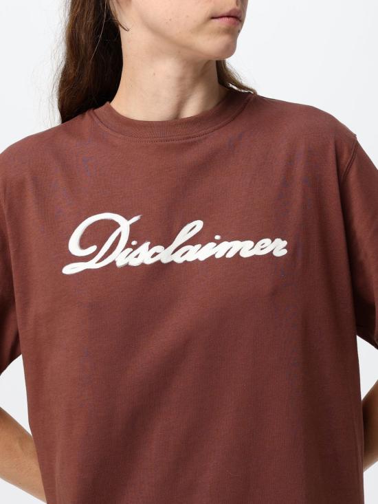 26FW 디스클레이머 반팔 티셔츠 55853 CIOCCOLATO Brown - DISCLAIMER