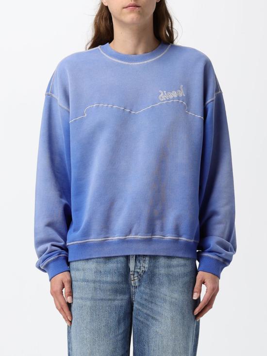 26FW 디젤 스웨터 A232600PLCM 89W Gnawed Blue