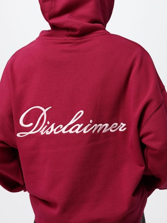 26FW 디스클레이머 스웨터 55857 CHERRY Burgundy - DISCLAIMER