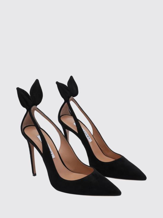 26FW 아쿠아주라 힐/펌프스 DENHIGP0SUE 000 Black - AQUAZZURA