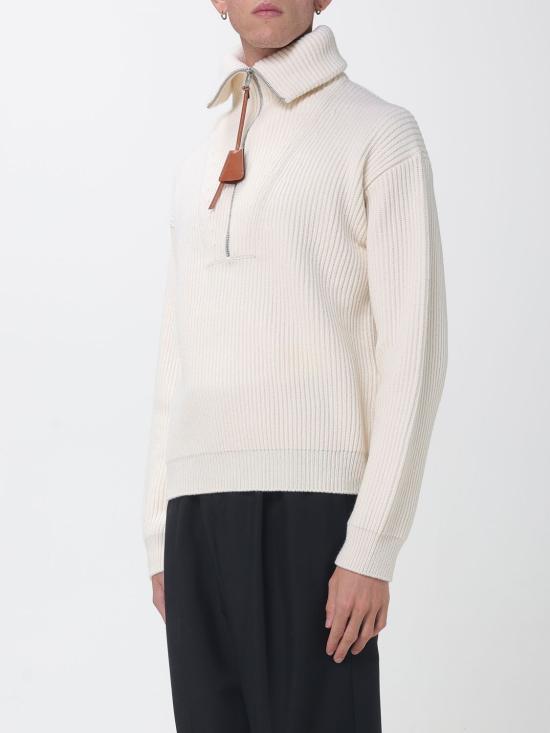 26FW 셀린느 리브드 코튼 스웨트팬츠 리브드 코튼 스웨트팬츠 RY10T4S88 01BC White - CELINE