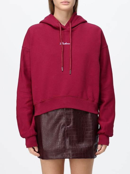 26FW 디스클레이머 스웨터 55850 CHERRY Burgundy