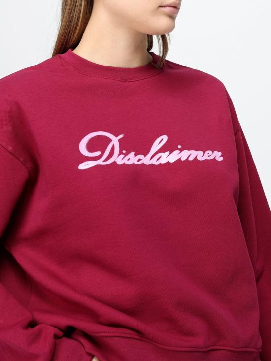 26FW 디스클레이머 스웨터 55851 CHERRY Burgundy - DISCLAIMER