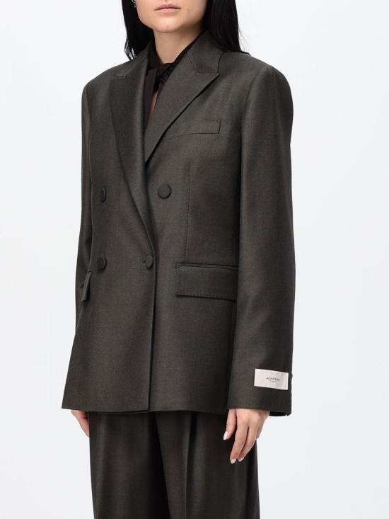 26FW 아뇨나 자켓 TX902XU1142 E73 Charcoal - AGNONA