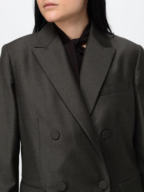 26FW 아뇨나 자켓 TX902XU1142 E73 Charcoal - AGNONA