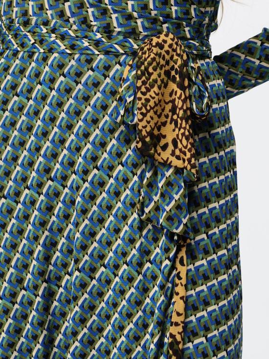 26FW 다이앤 본 퍼스텐버그 롱 원피스 D805AMESH SPPTO Multicolor - DIANE VON FURSTENBERG
