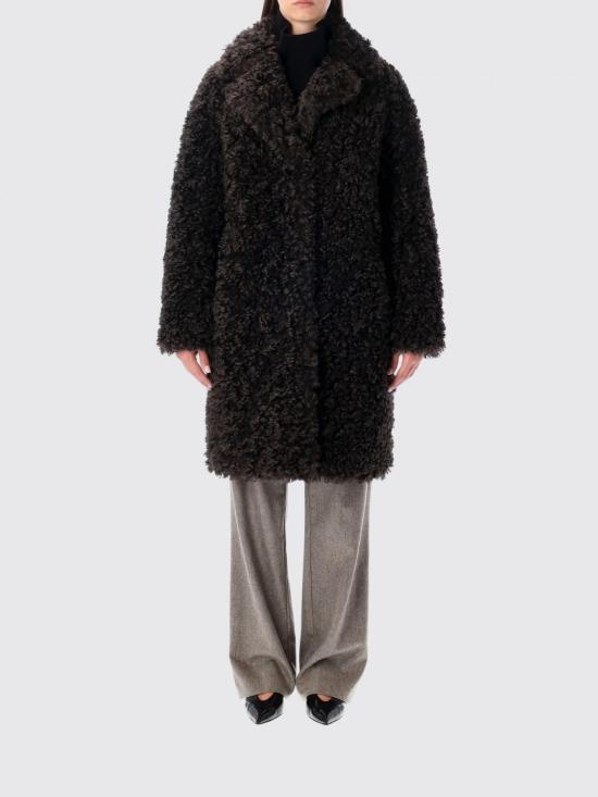 26FW 스탠드스튜디오 코트 61137906187 990 Brown