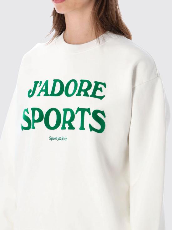 26FW 스포티앤리치 스웨터 ST09873702WH01 48 Green - SPORTY & RICH