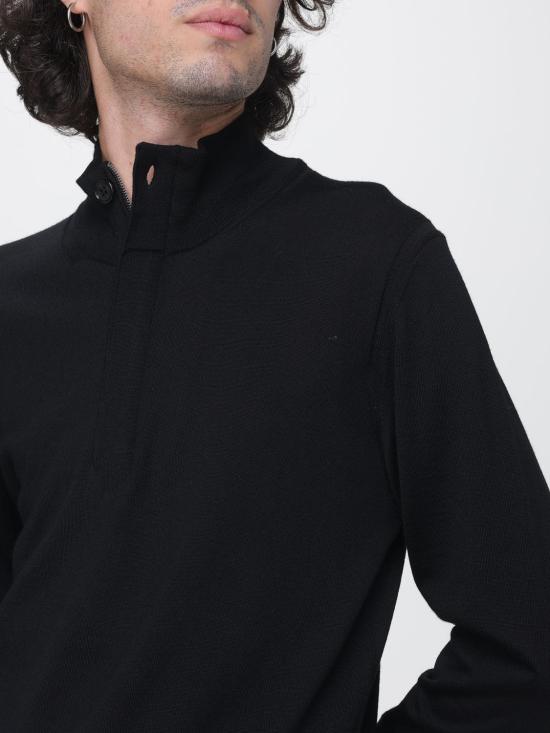 26FW 파올로 페코라 스웨터 A006F001 9000 Black - PAOLO PECORA