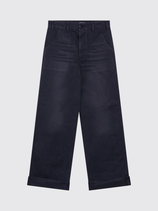 26FW 아크네 스튜디오 스테인드 트윌 팬츠 BK0779 885 Navy - ACNE STUDIOS