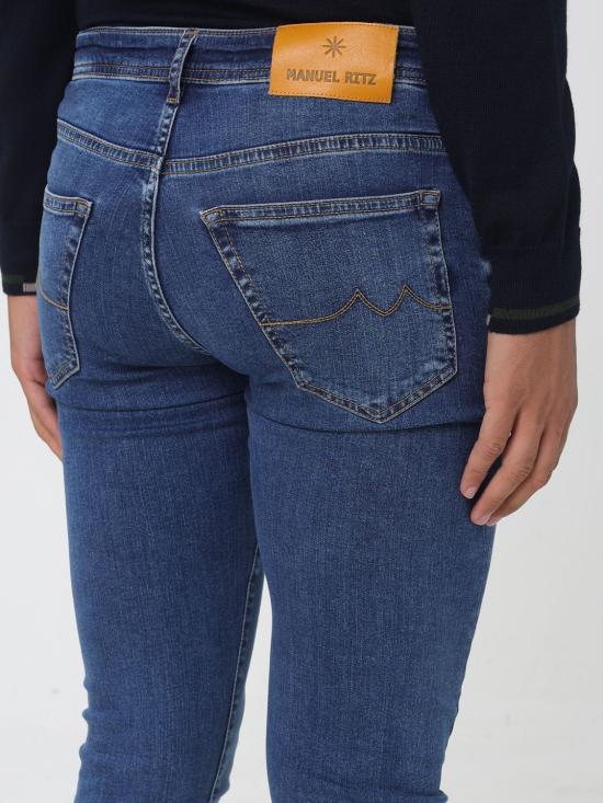 26FW 마뉴엘리츠 데님 팬츠 3832J1728L1253350 89 Denim - MANUEL RITZ