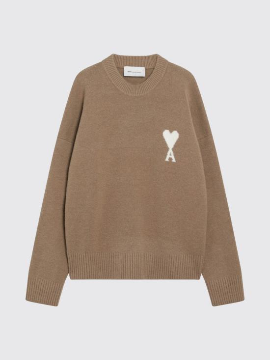 26FW 아미 ADC 크루넥 스웨터 UKS836UKN0135 A278 Beige - AMI