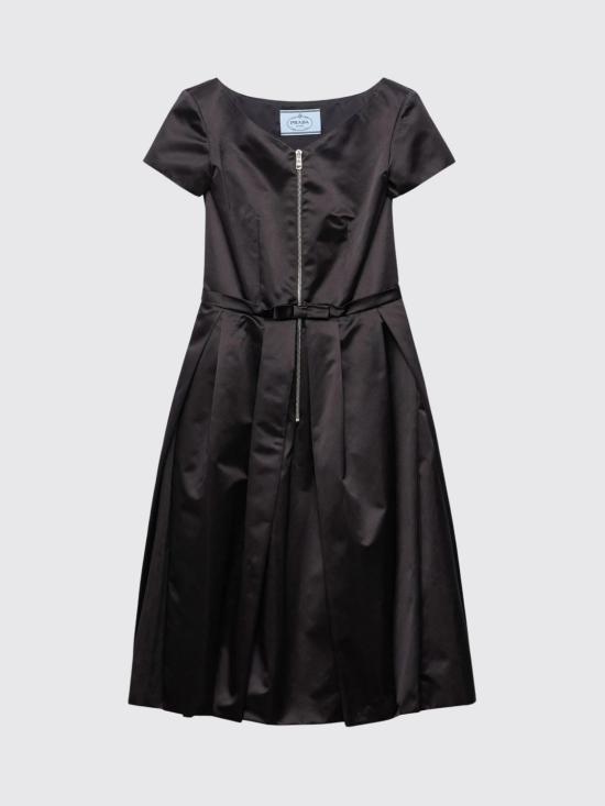 26FW 프라다 롱 원피스 P3T44X1653 F0002 Black