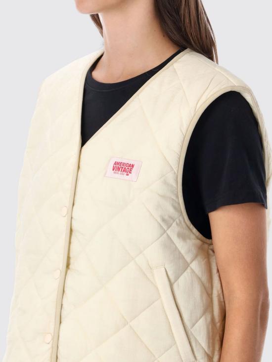 26FW 아메리칸 빈티지 베스트 YUP16B CREME Cream - AMERICAN VINTAGE