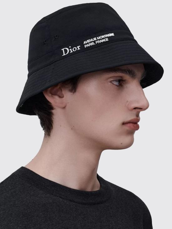 26FW 디올 버킷햇 693C905J2116 980 Black