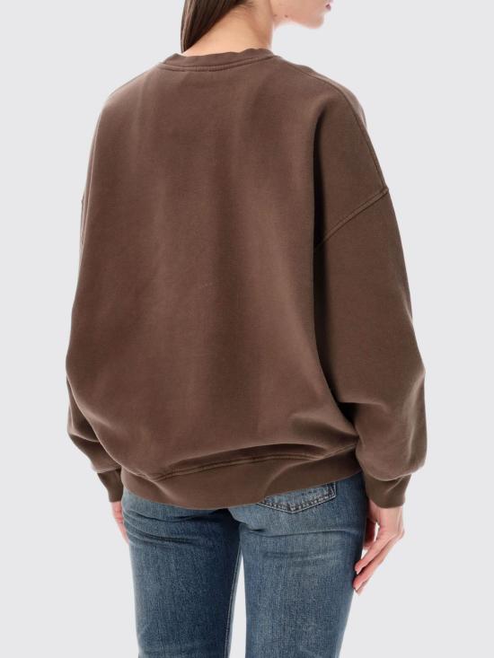26FW 아메리칸 빈티지 스웨터 PLI03C CASTAGNA Brown - AMERICAN VINTAGE