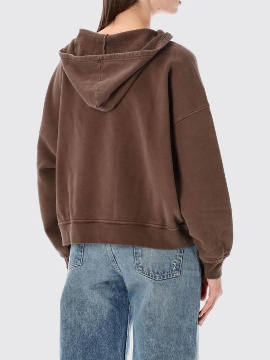 26FW 아메리칸 빈티지 스웨터 PLI03D CASTAGNA Brown - AMERICAN VINTAGE