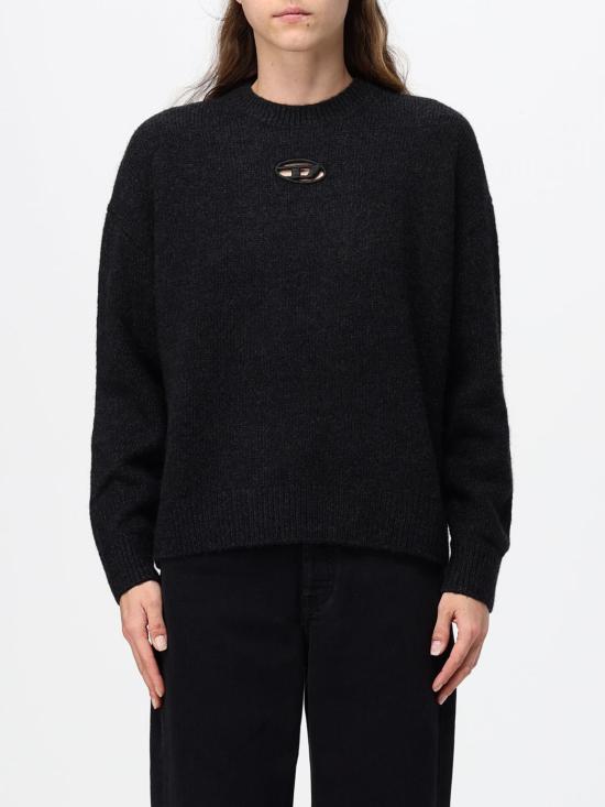 26FW 디젤 스웨터 A208340TKCZ 96X Black