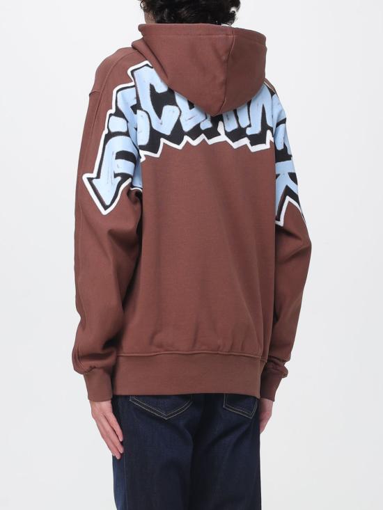 26FW 디스클레이머 후드 티셔츠 55700 CIOCCOLATO Brown - DISCLAIMER