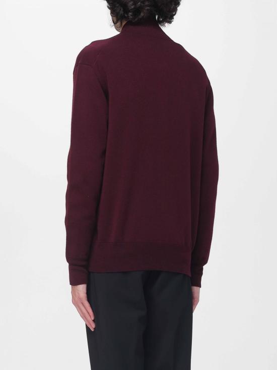 26FW 파올로 페코라 집업 니트 A018F001 7635 Burgundy - PAOLO PECORA