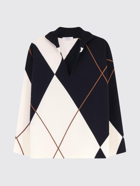 26FW 막스마라 폴로 티셔츠 2621366232600 010 White - MAX MARA