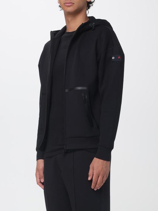 26FW 페트레이 후드 티셔츠 PEU60509912482 NER Black - PEUTEREY