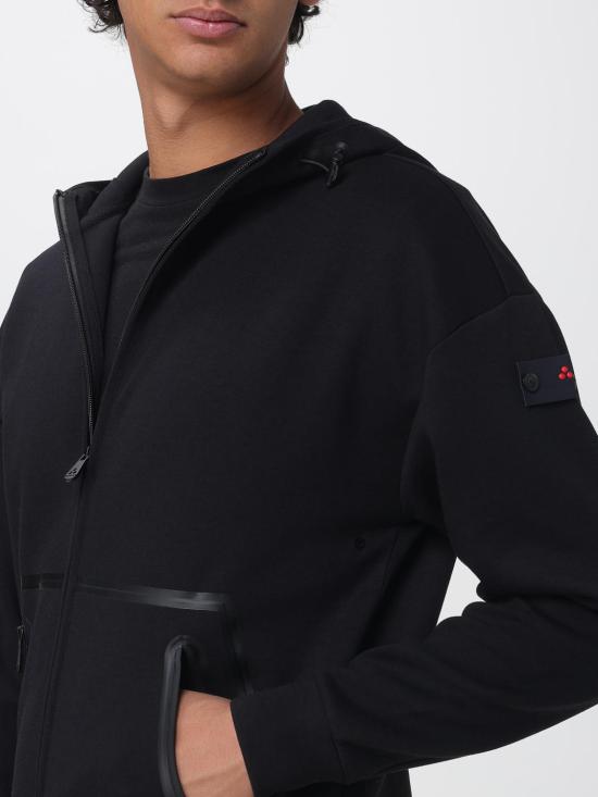 26FW 페트레이 후드 티셔츠 PEU60509912482 NER Black - PEUTEREY