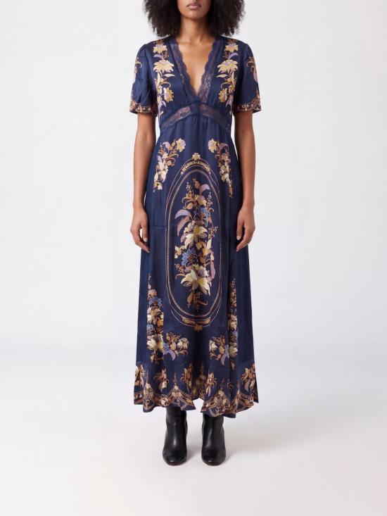 26FW 팜 리오 롱 원피스 374253 26106 Blue
