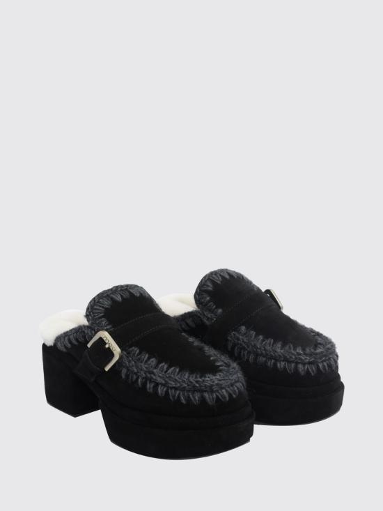 26FW 모우 슈즈 701004A BKBK Black - MOU