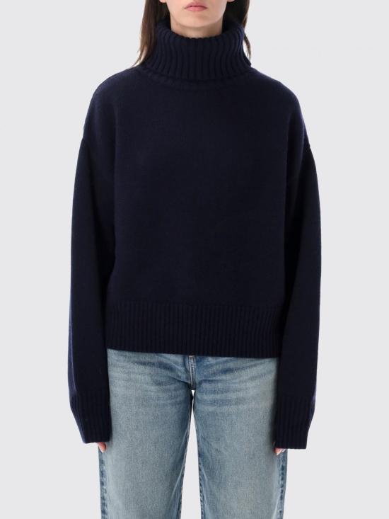26FW 익스트림캐시미어 스웨터 CROPXTRA Navy