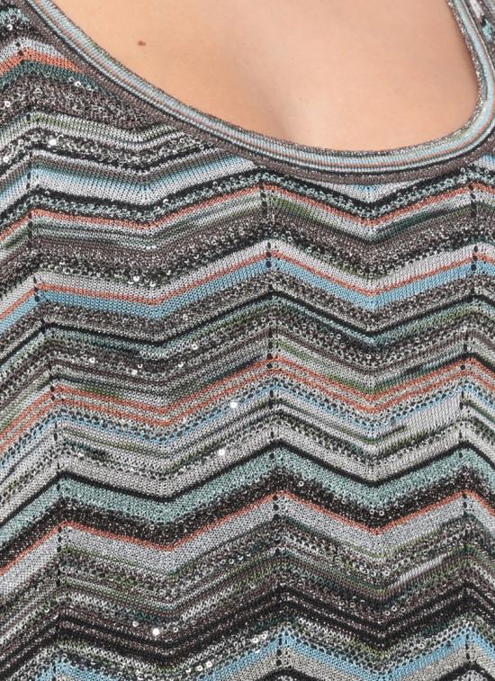 26FW 미소니 원피스 DS26WG2JBK01KSSMSPO Grey - MISSONI