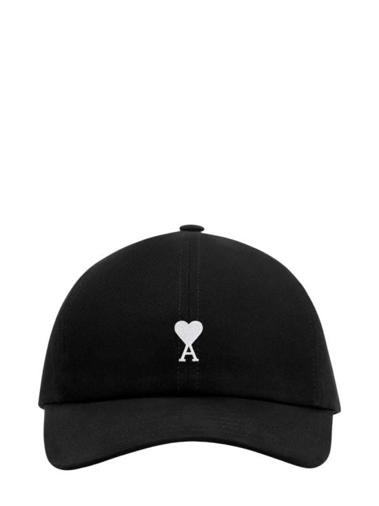 26FW 아미 코튼 ADC 자수 볼캡 UCP265AW0041001 Black