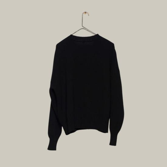  MJW 스웨터 Mjw V넥 풀오버  블랙 - OTHER BRANDS